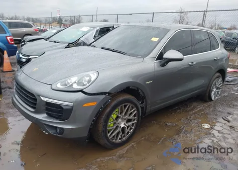 2016 Porsche Cayenne E-Hybrid S from USA, damaged, VIN WP1AE2A25GLA60784